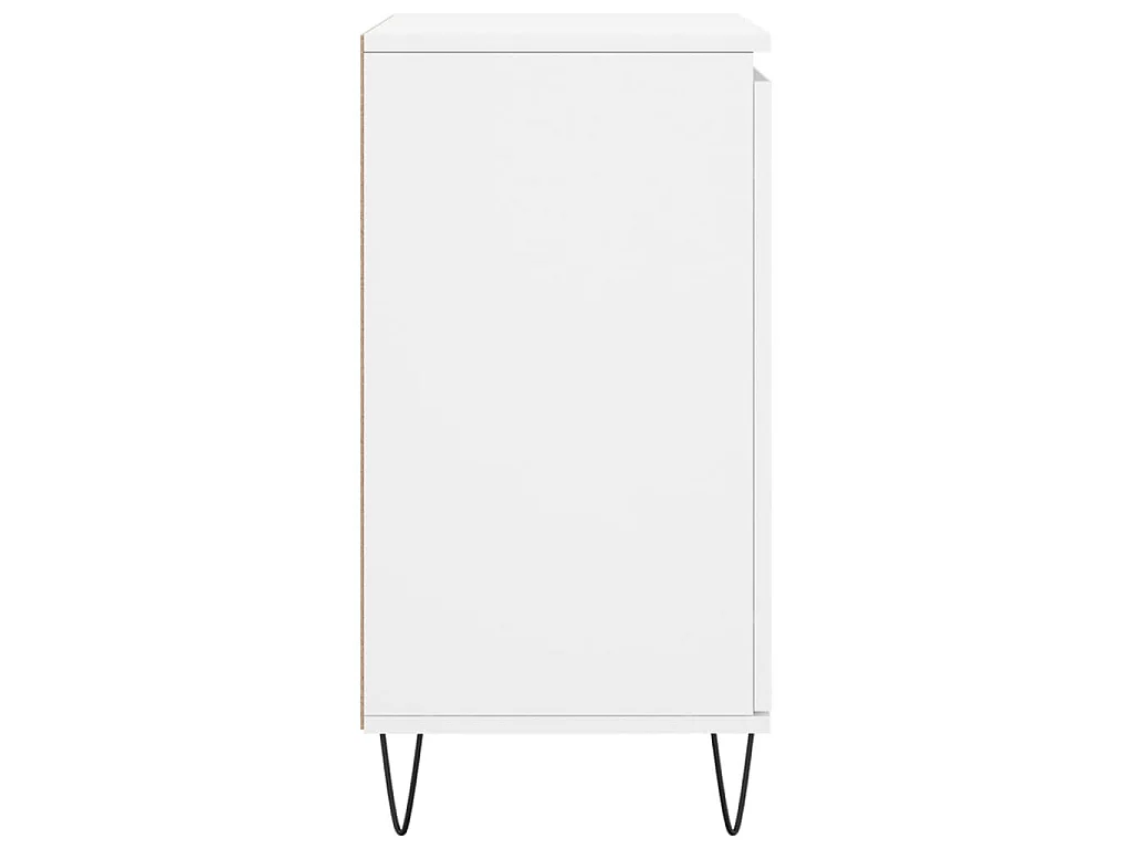 Buffet Blanc 60x35x70 cm Bois d'ingénierie