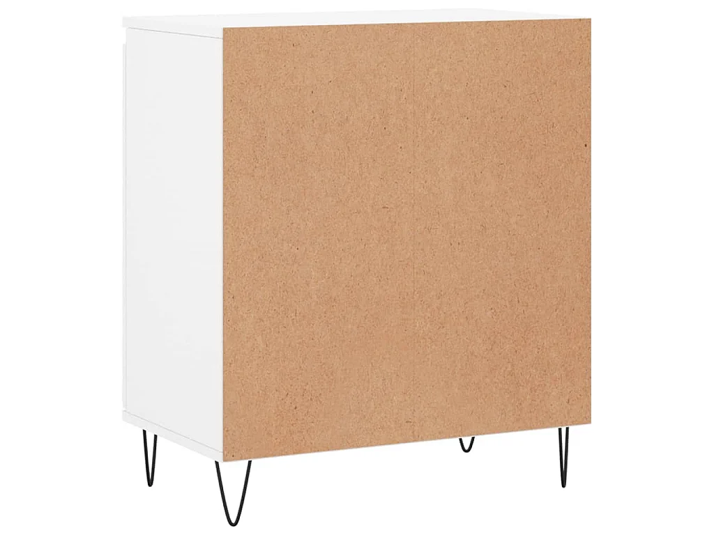 Buffet Blanc 60x35x70 cm Bois d'ingénierie
