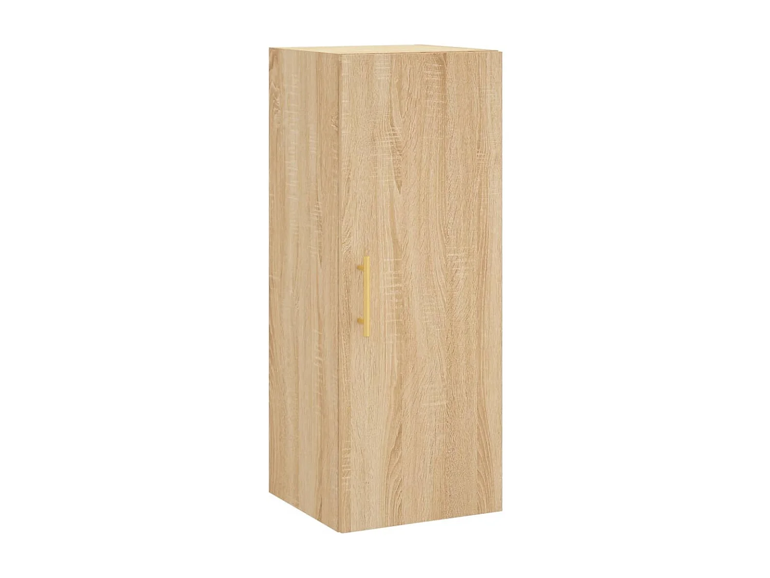 Buffet haut Chêne sonoma 34,5x34x180 cm Bois d'ingénierie