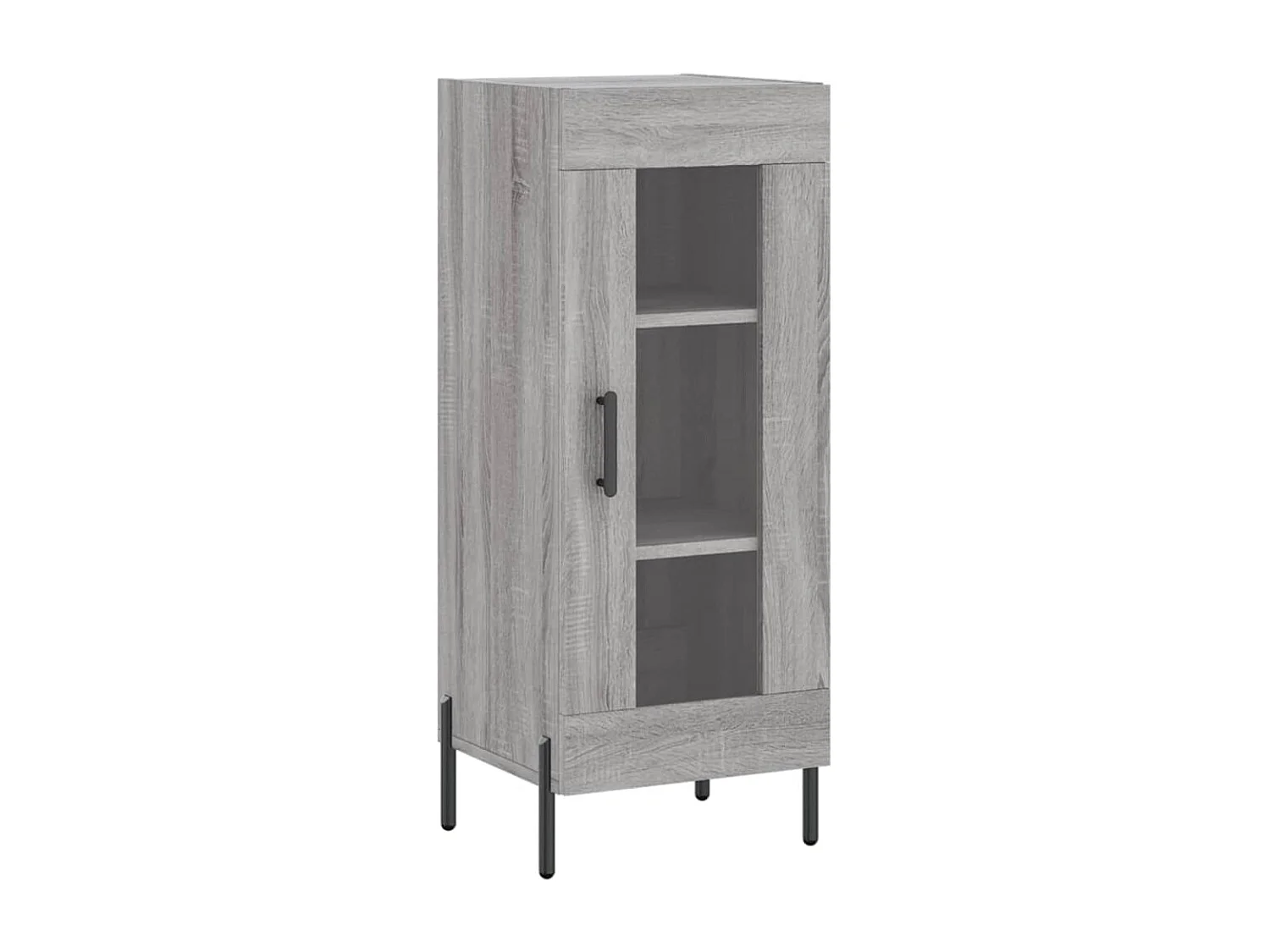 Buffet Sonoma gris 34,5x34x90 cm Bois d'ingénierie