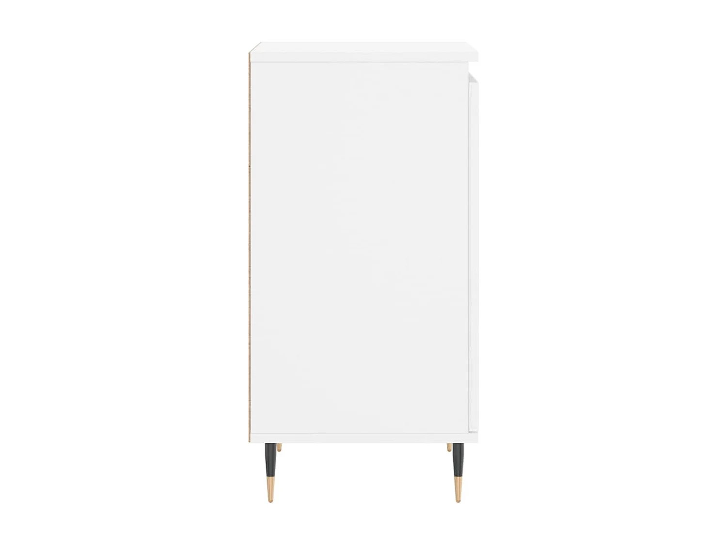 Buffets 2 pcs blanc 40x35x70 cm bois d’ingénierie