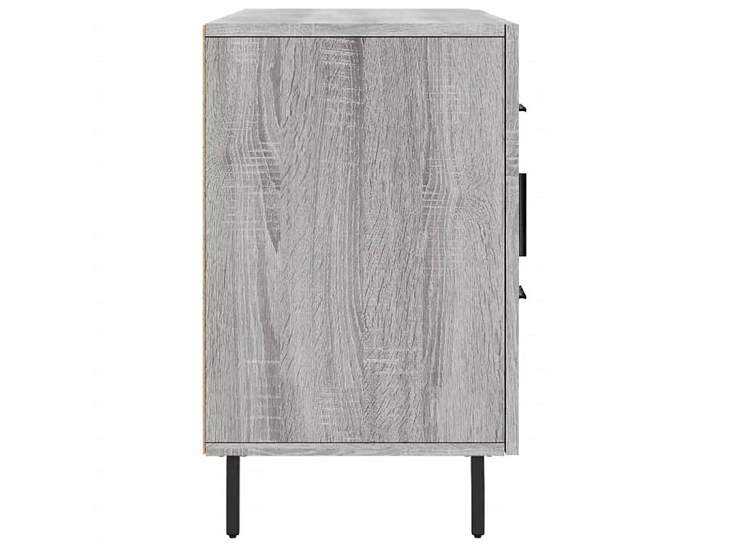 Credenza Grigio Sonoma 100x36x60 cm in Legno Multistrato