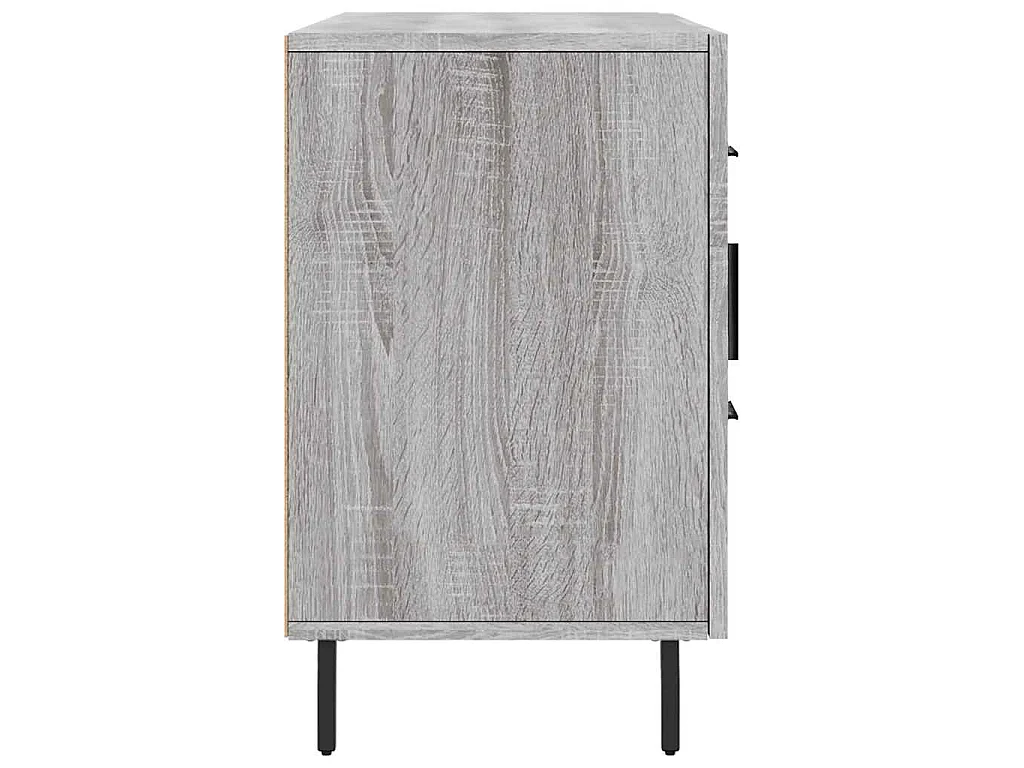 Buffet sonoma gris 100x36x60 cm bois d'ingénierie