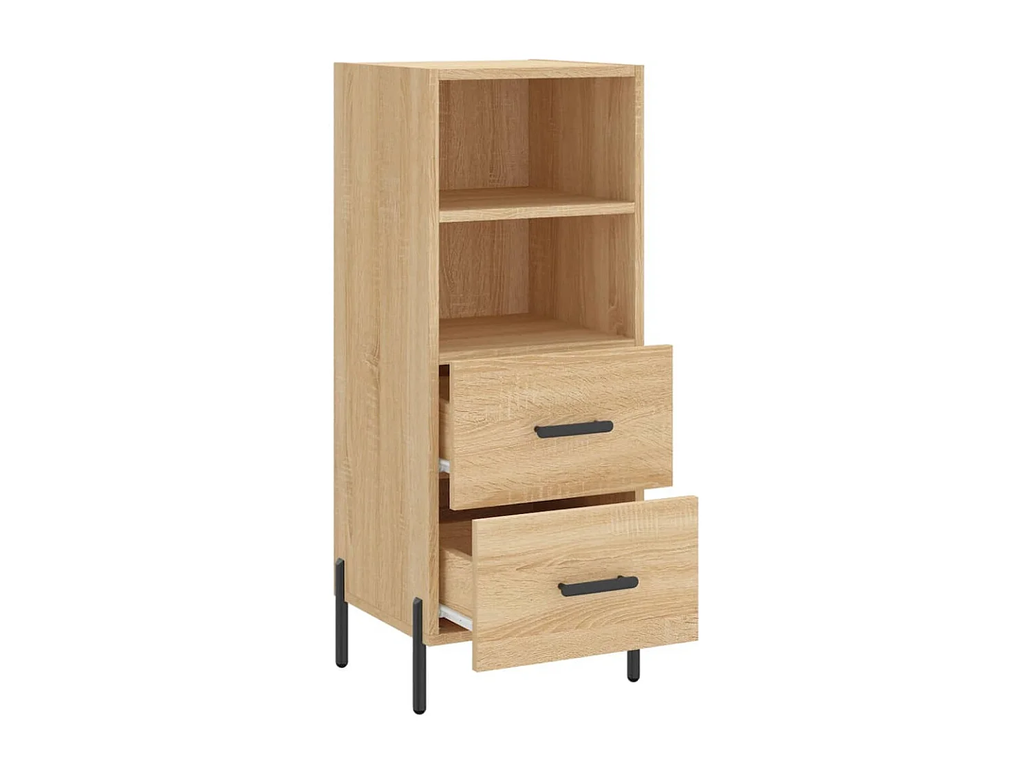 Buffet Chêne sonoma 34,5x34x90 cm Bois d'ingénierie