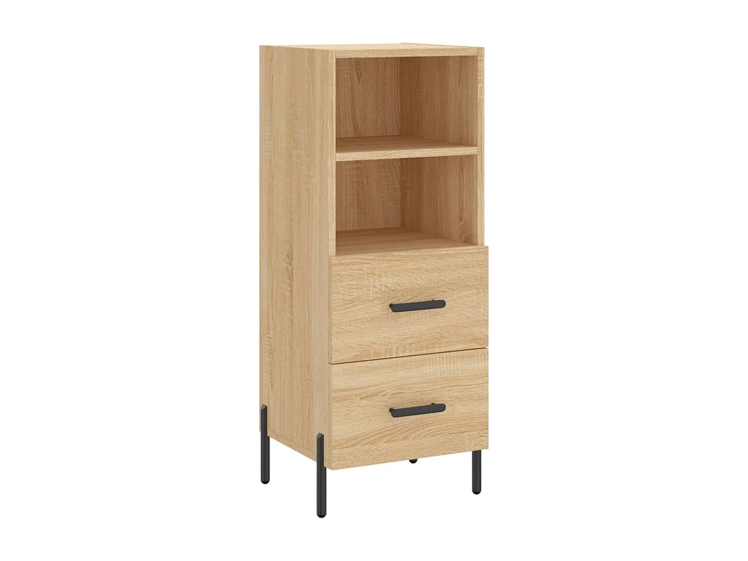 Buffet Chêne sonoma 34,5x34x90 cm Bois d'ingénierie