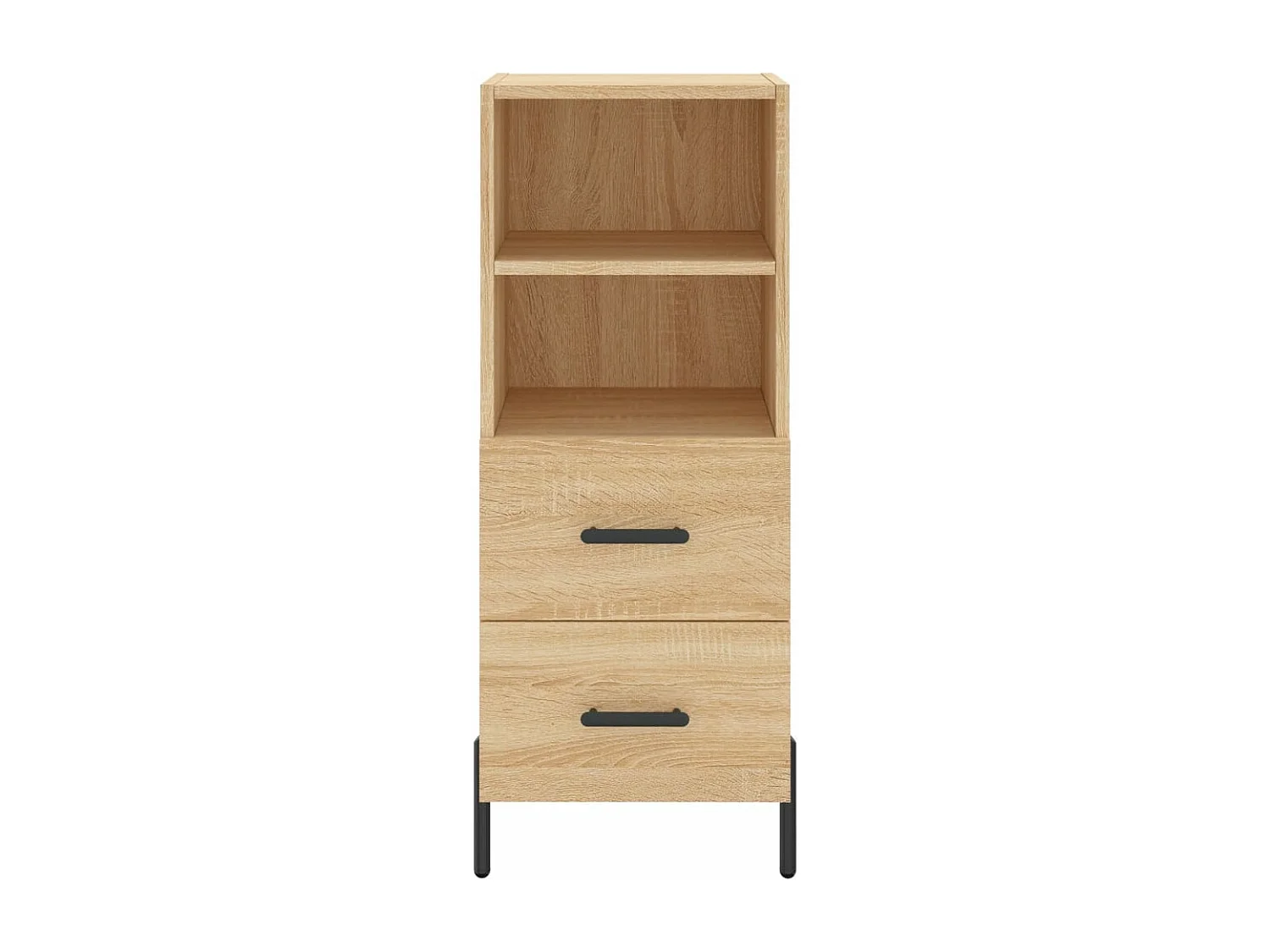 Buffet Chêne sonoma 34,5x34x90 cm Bois d'ingénierie