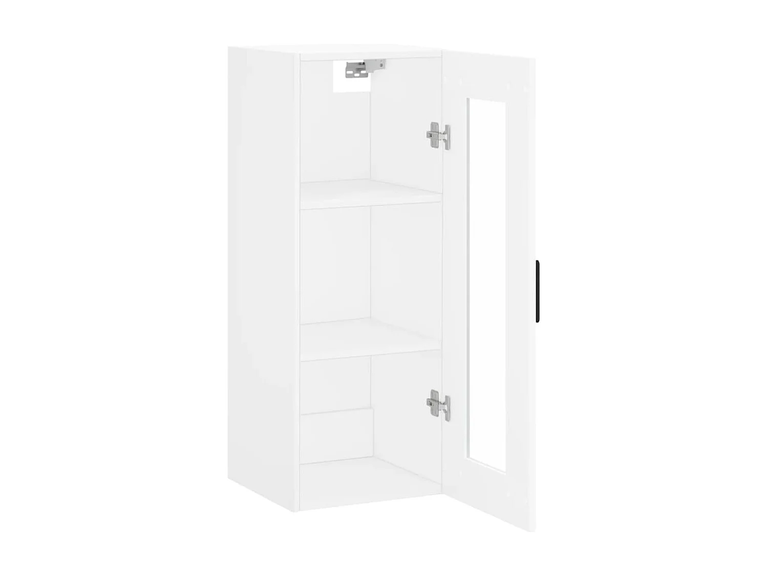 Armoire murale blanc 34,5x34x90 cm
