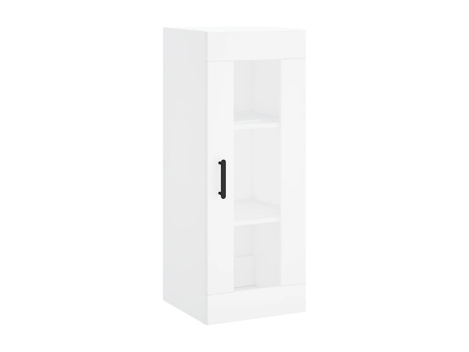 Armoire murale blanc 34,5x34x90 cm