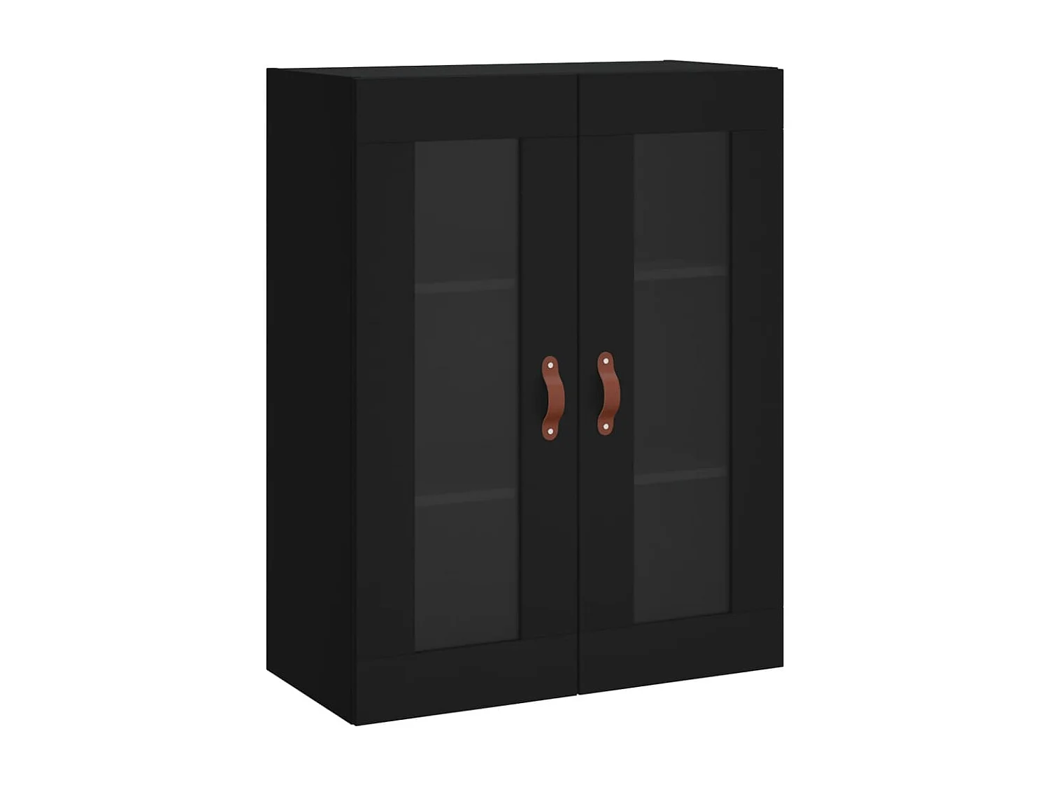 Wandschrank Schwarz 69,5x34x90 cm