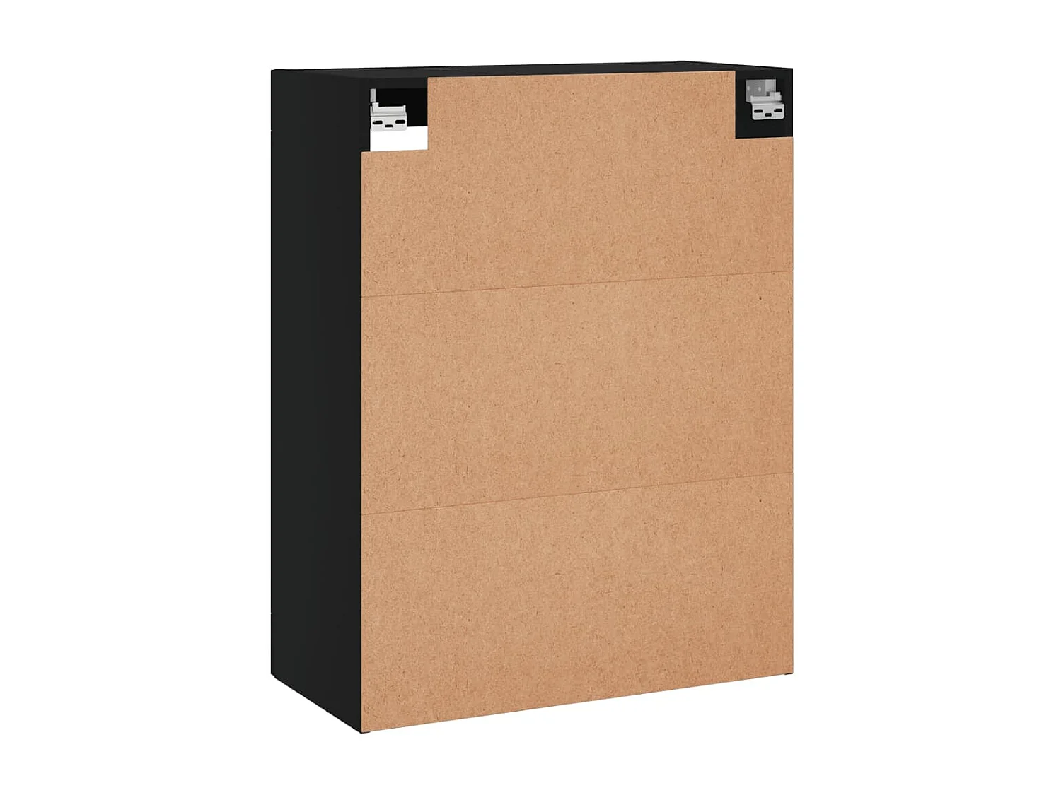 Wandschrank Schwarz 69,5x34x90 cm