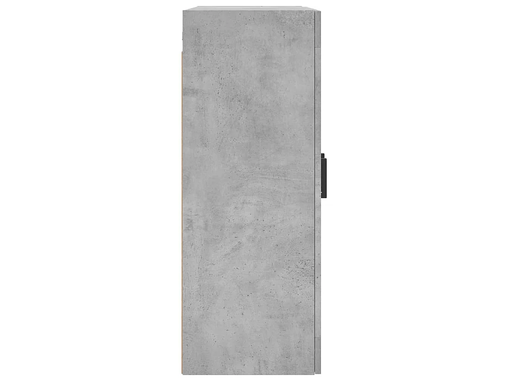 Armário de parede 69,5x34x90 cm cinzento cimento