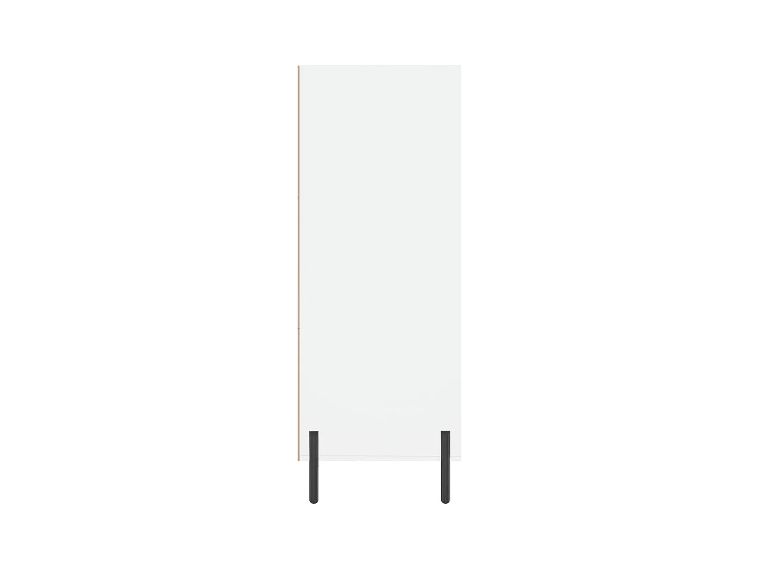 Scaffale Bianco 69,5x32,5x90 cm in Legno Multistrato