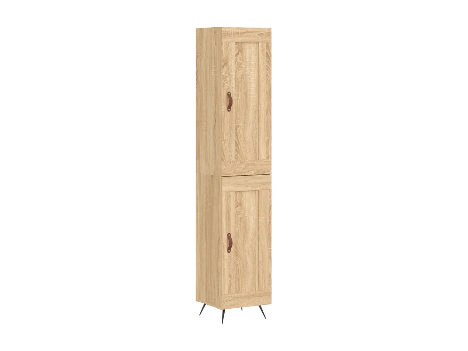 Highboard Sonoma-Eiche 34,5x34x180 cm Holzwerkstoff