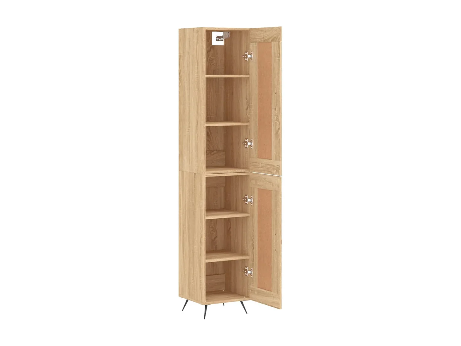 Highboard Sonoma-Eiche 34,5x34x180 cm Holzwerkstoff