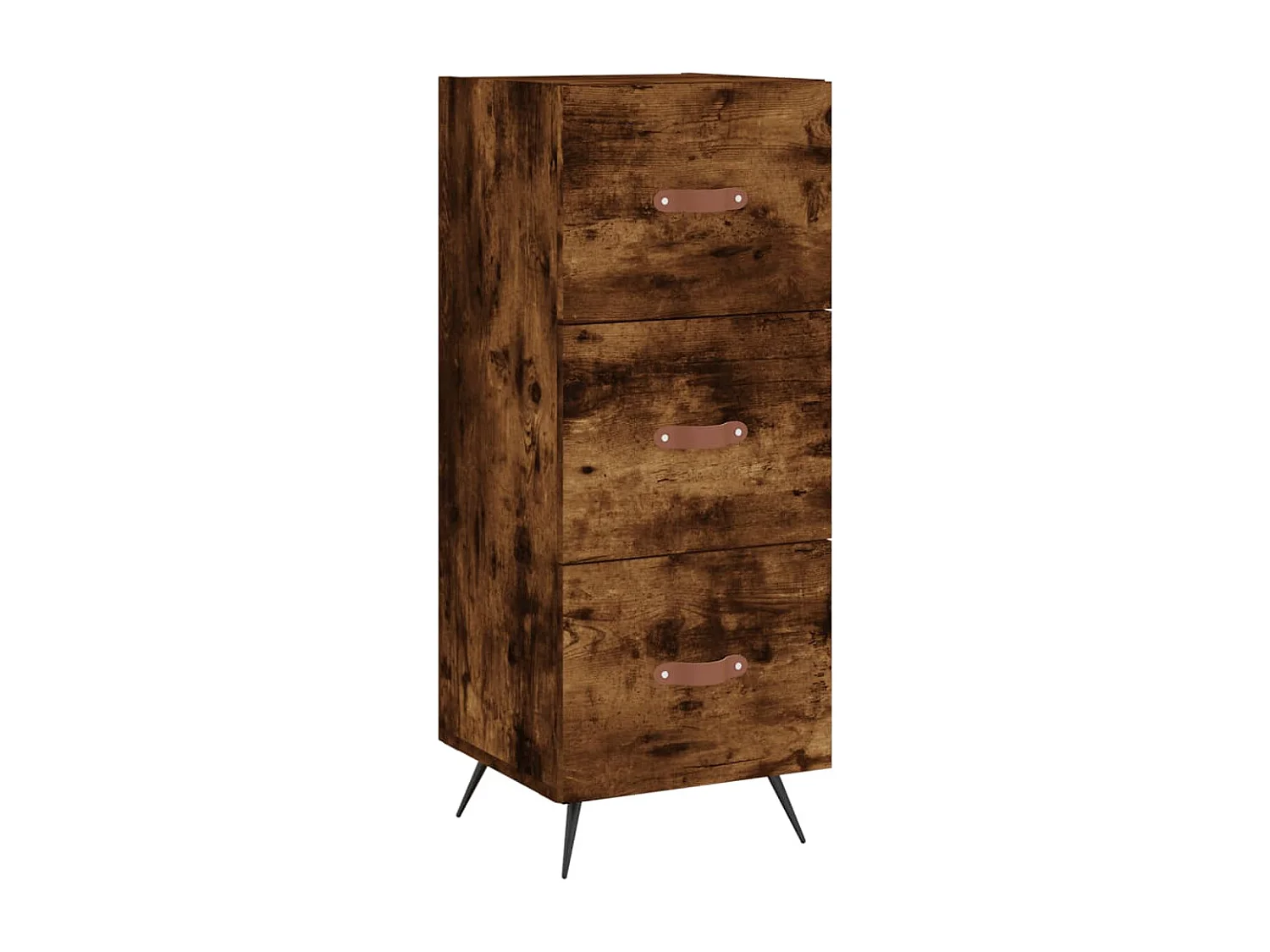Sideboard Räuchereiche 34,5x34x90 cm Holzwerkstoff
