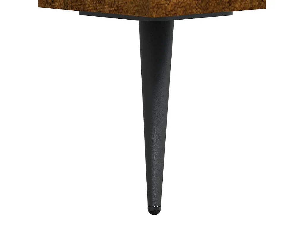 Sideboard Räuchereiche 34,5x34x90 cm Holzwerkstoff