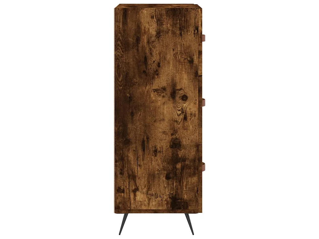 Sideboard Räuchereiche 34,5x34x90 cm Holzwerkstoff
