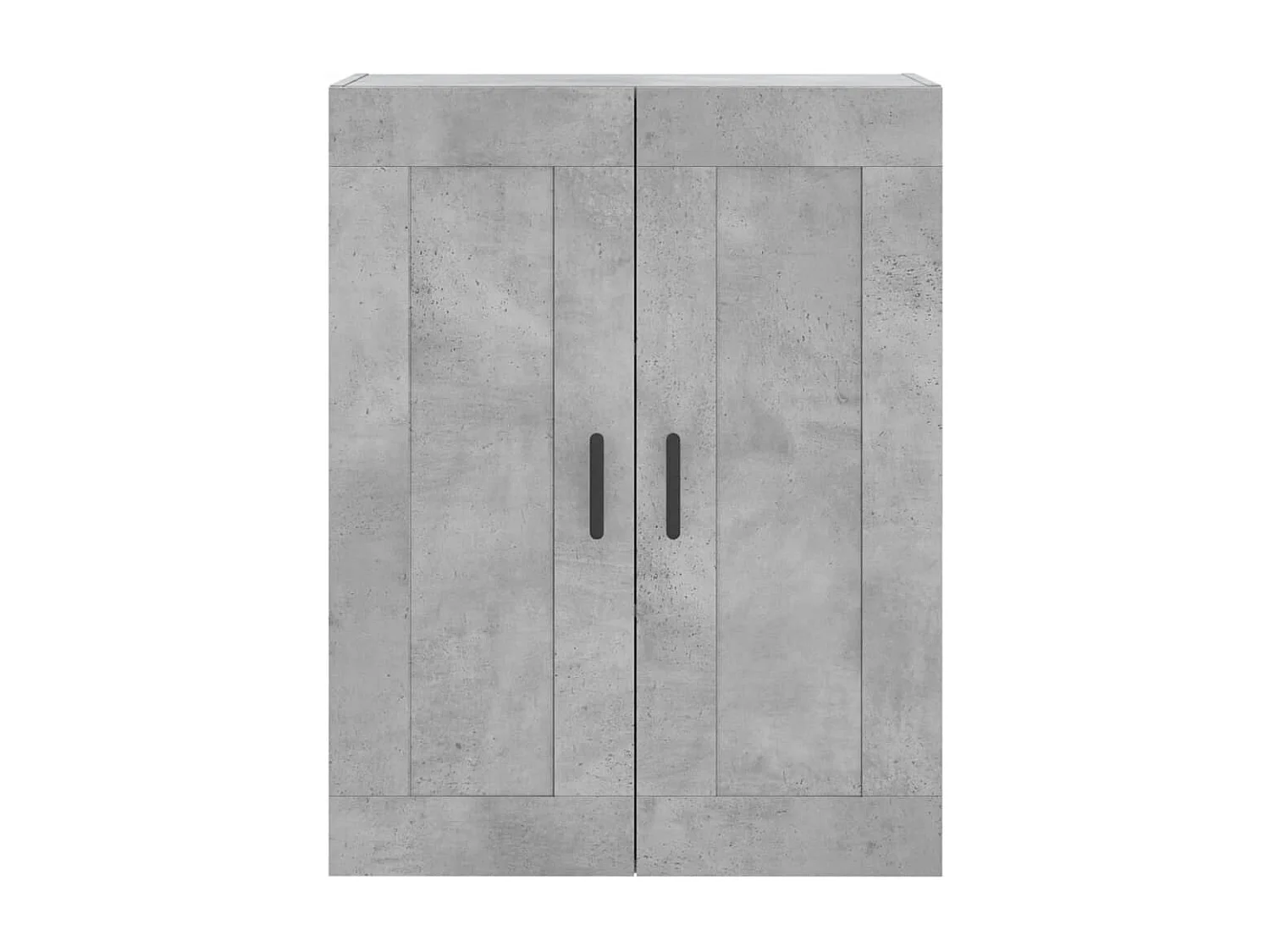 Armario de pared madera ingeniería gris hormigón 69,5x34x90 cm