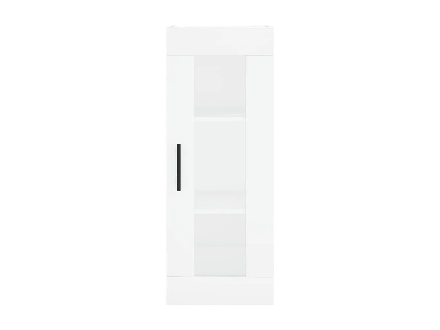 Armoire murale blanc 34,5x34x90 cm