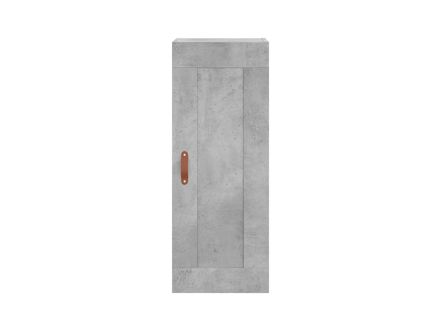 Highboard Betongrau 34,5x34x180 cm Holzwerkstoff