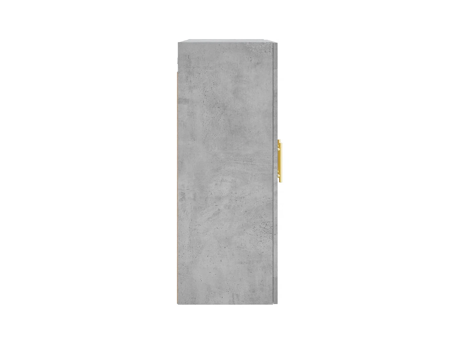 Armoire murale gris béton 69,5x34x90 cm