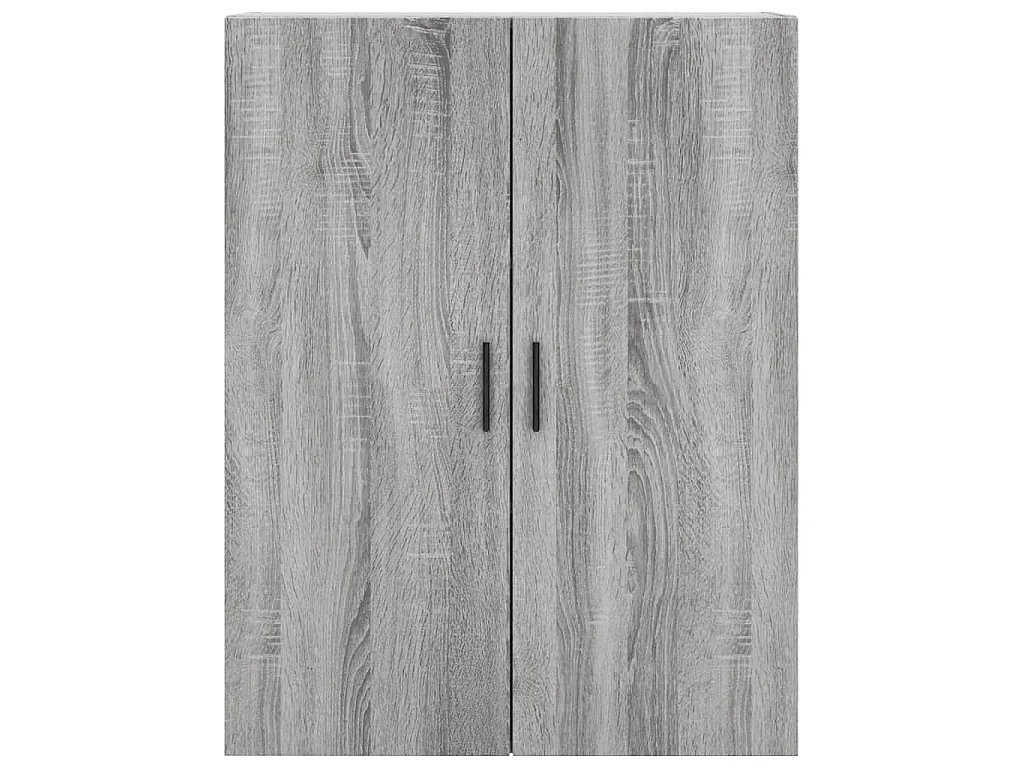 Armoire murale sonoma gris 69,5x34x90 cm