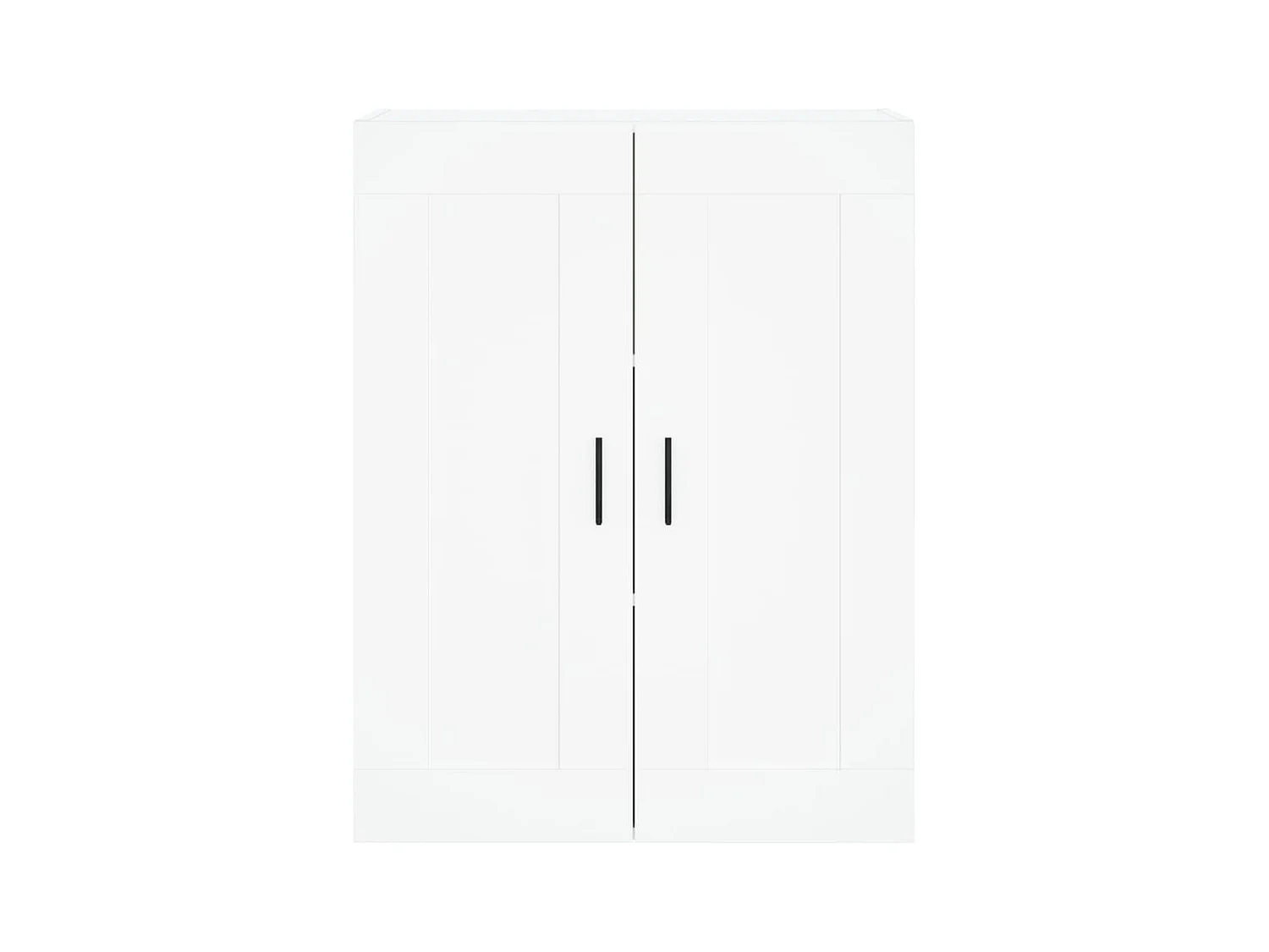Armoire murale blanc 69,5x34x90 cm bois d'ingénierie