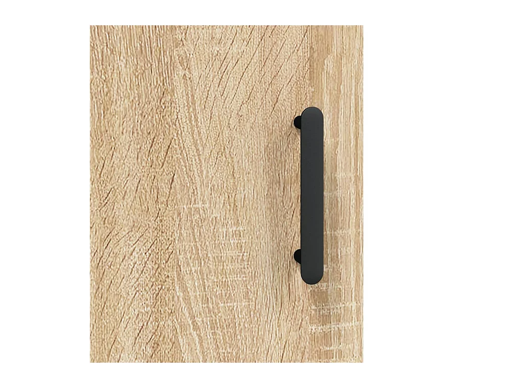 Highboard Sonoma-Eiche 34,5x34x180 cm Holzwerkstoff
