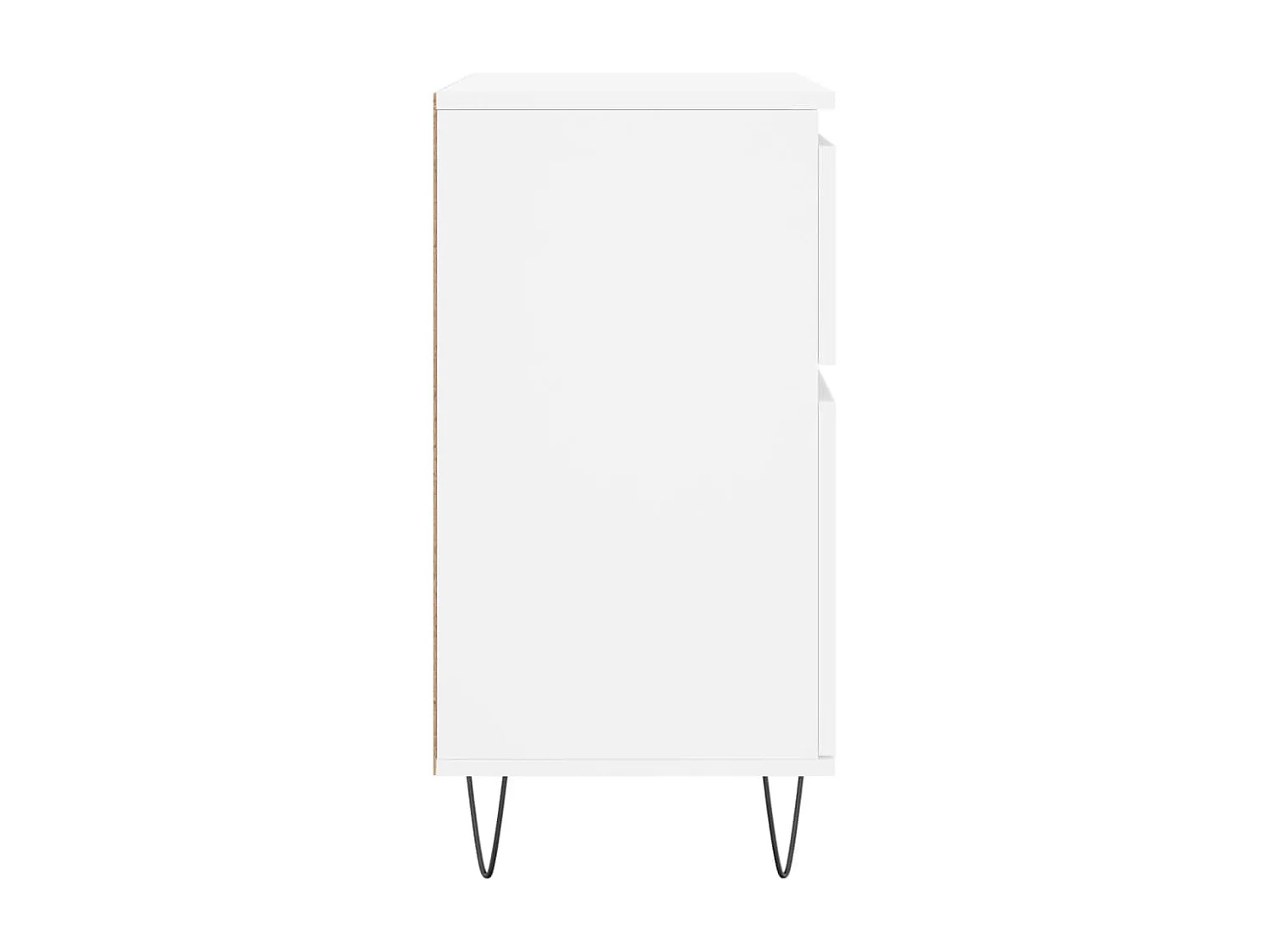 Buffet Blanc 60x35x70 cm Bois d'ingénierie