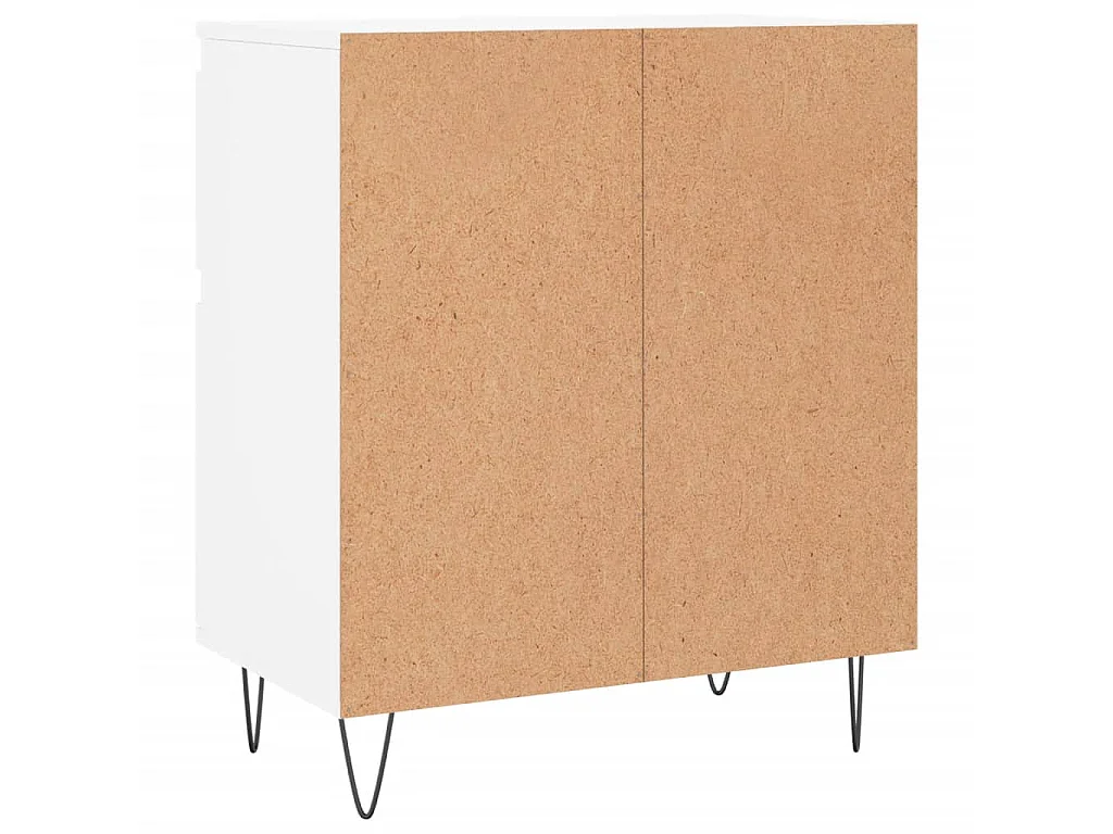Buffet Blanc 60x35x70 cm Bois d'ingénierie