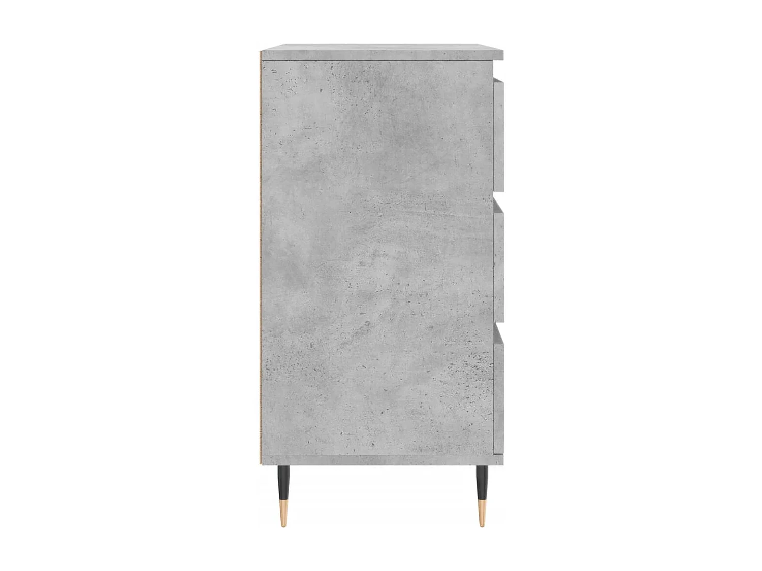 Buffet Gris béton 60x35x70 cm Bois d'ingénierie