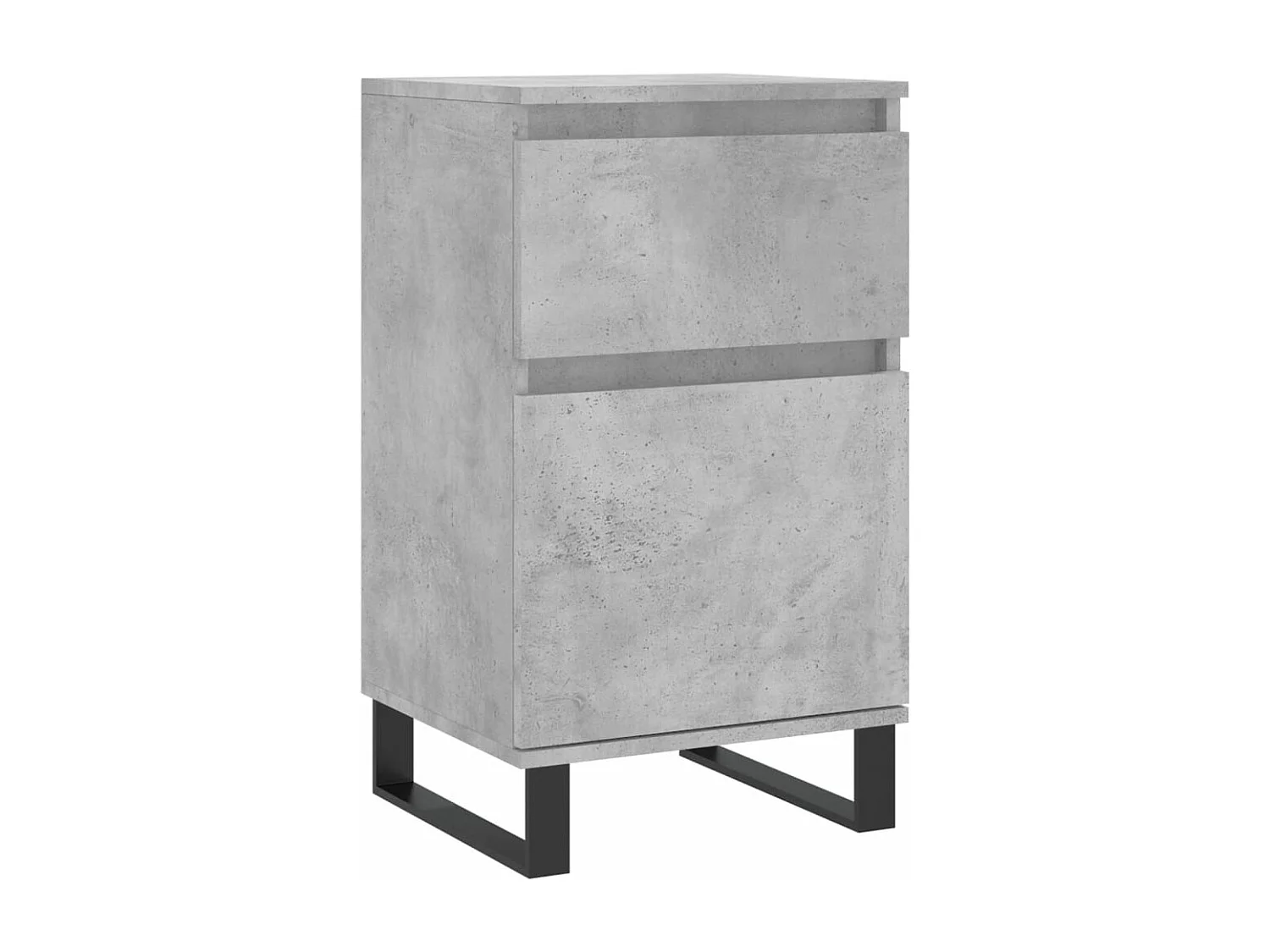 Sideboards 2 Stk. Betongrau 40x35x70 cm Holzwerkstoff