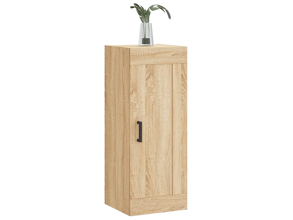 Armoire murale chêne sonoma 34,5x34x90 cm bois d'ingénierie