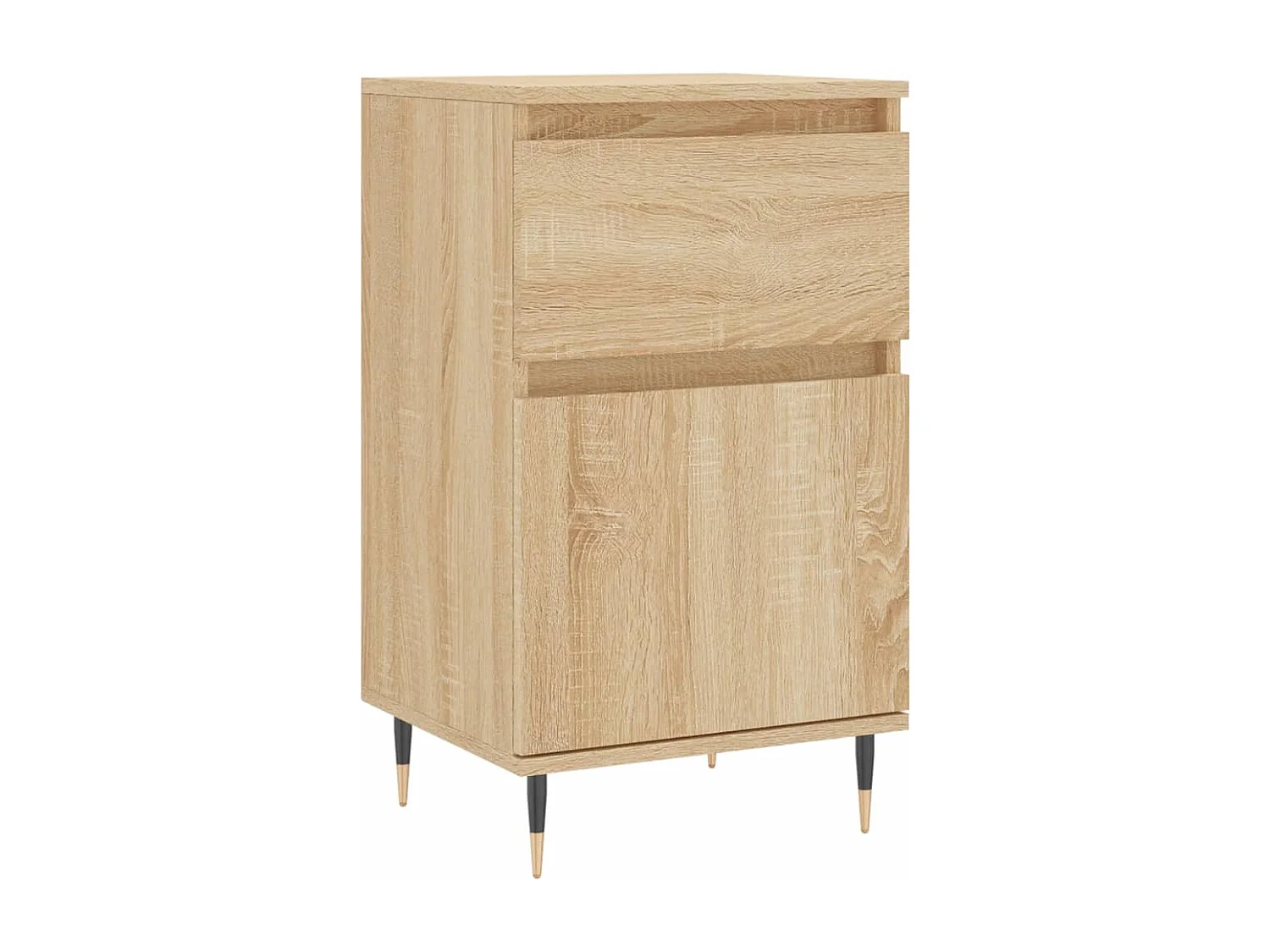 Buffets 2 pcs chêne sonoma 40x35x70 cm bois d'ingénierie