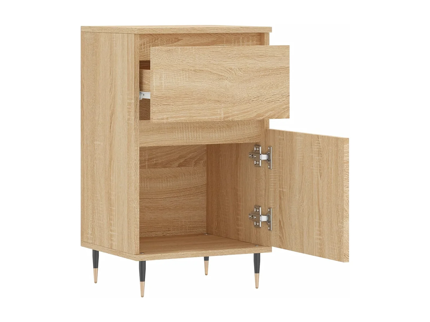 Buffets 2 pcs chêne sonoma 40x35x70 cm bois d'ingénierie
