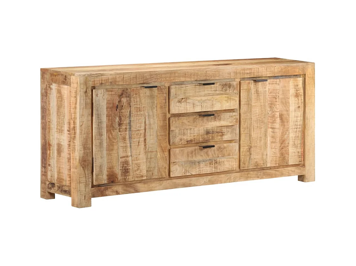 Dressoir 175x40x75 cm ruw mangohout
