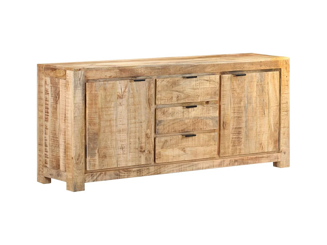 Dressoir 175x40x75 cm ruw mangohout