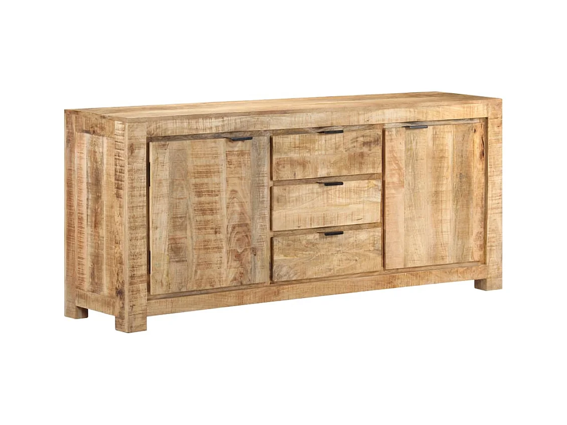 Dressoir 175x40x75 cm ruw mangohout