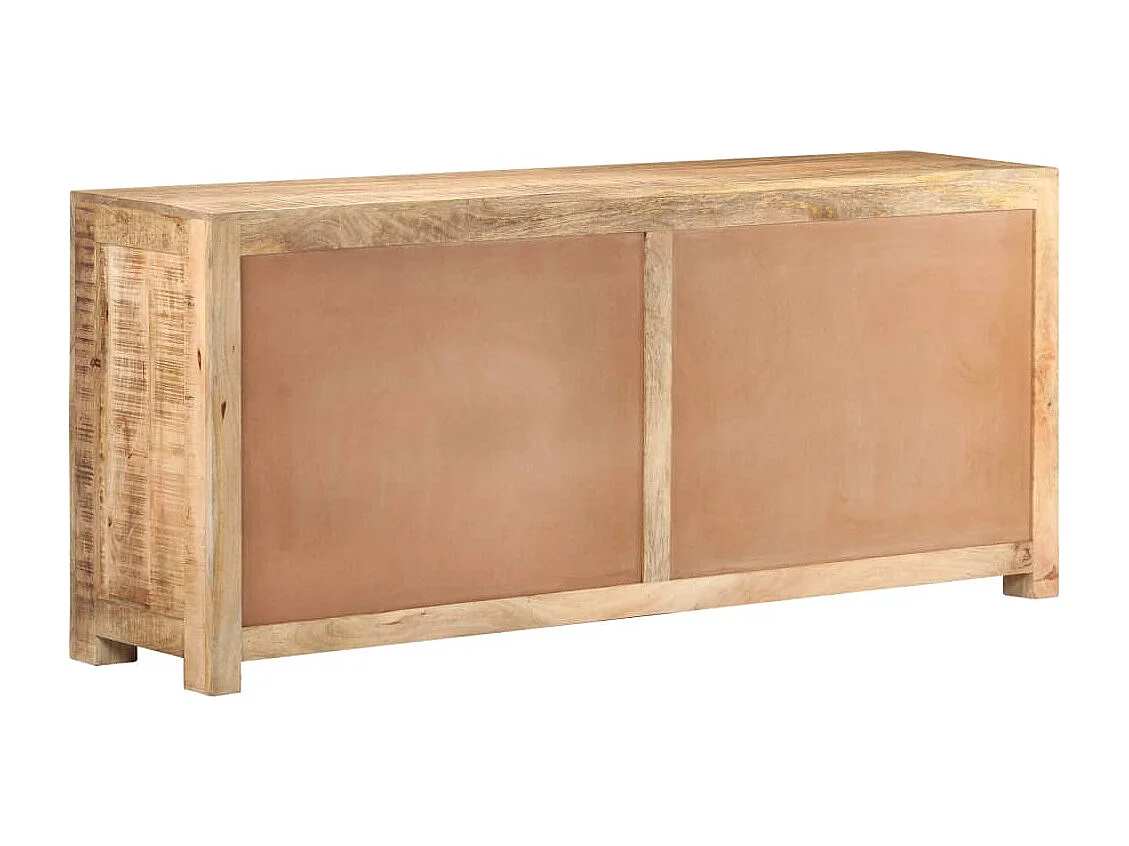 Sideboard 175x40x75 cm Raues Mangoholz