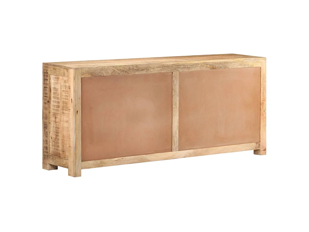 Buffet 175x40x75 cm Bois de manguier brut