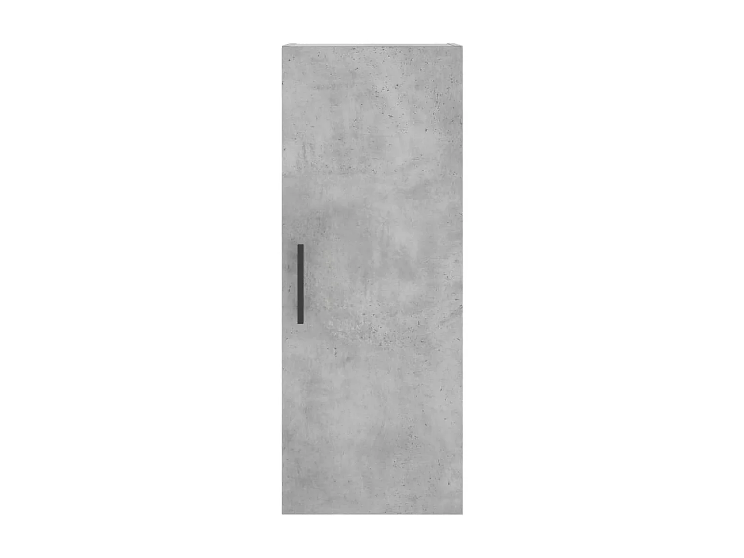 Credenza Grigio Cemento 34,5x34x180 cm in Legno Multistrato