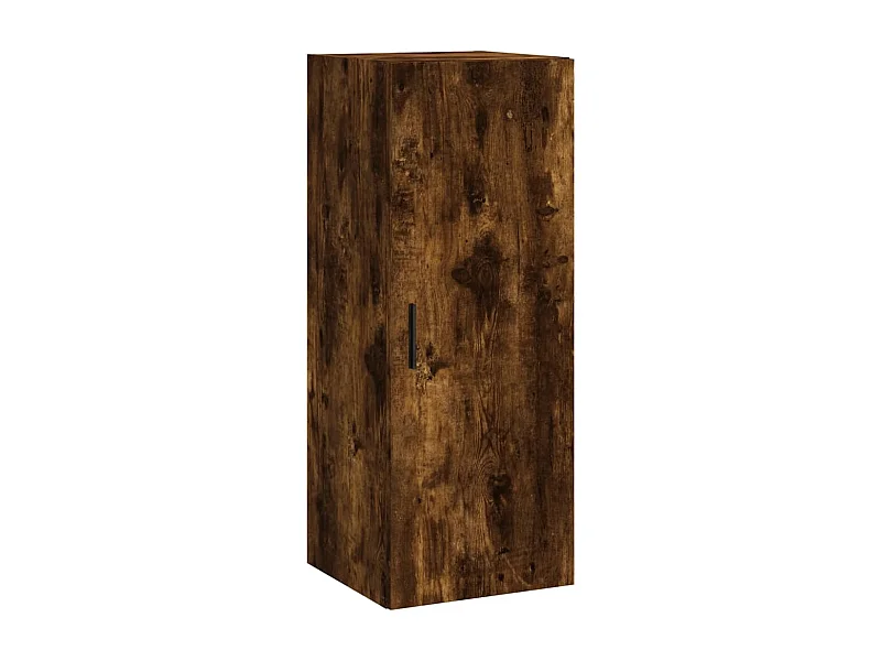 Highboard Räuchereiche 34,5x34x180 cm Holzwerkstoff