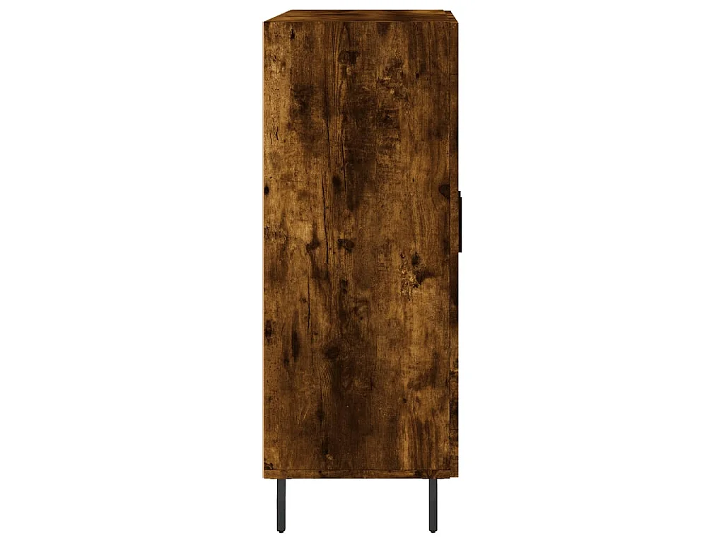 Dressoir 69,5x34x90 cm bewerkt hout gerookt eikenkleurig
