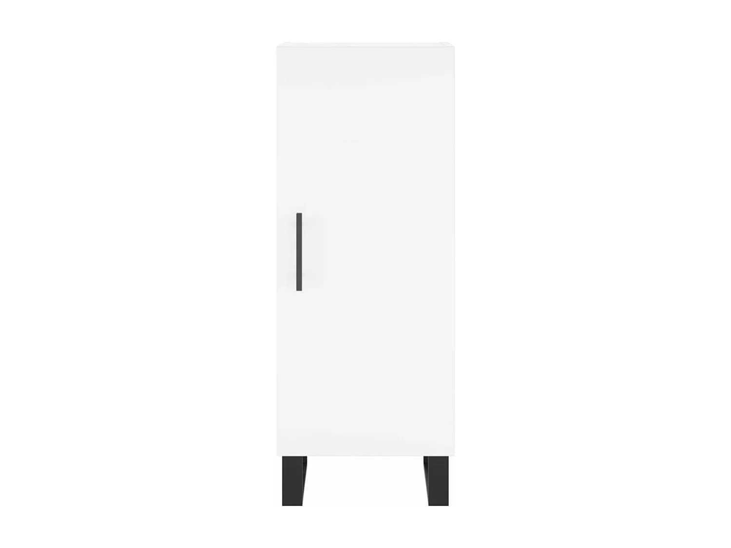 Buffet blanc 34,5x34x90 cm bois d'ingénierie