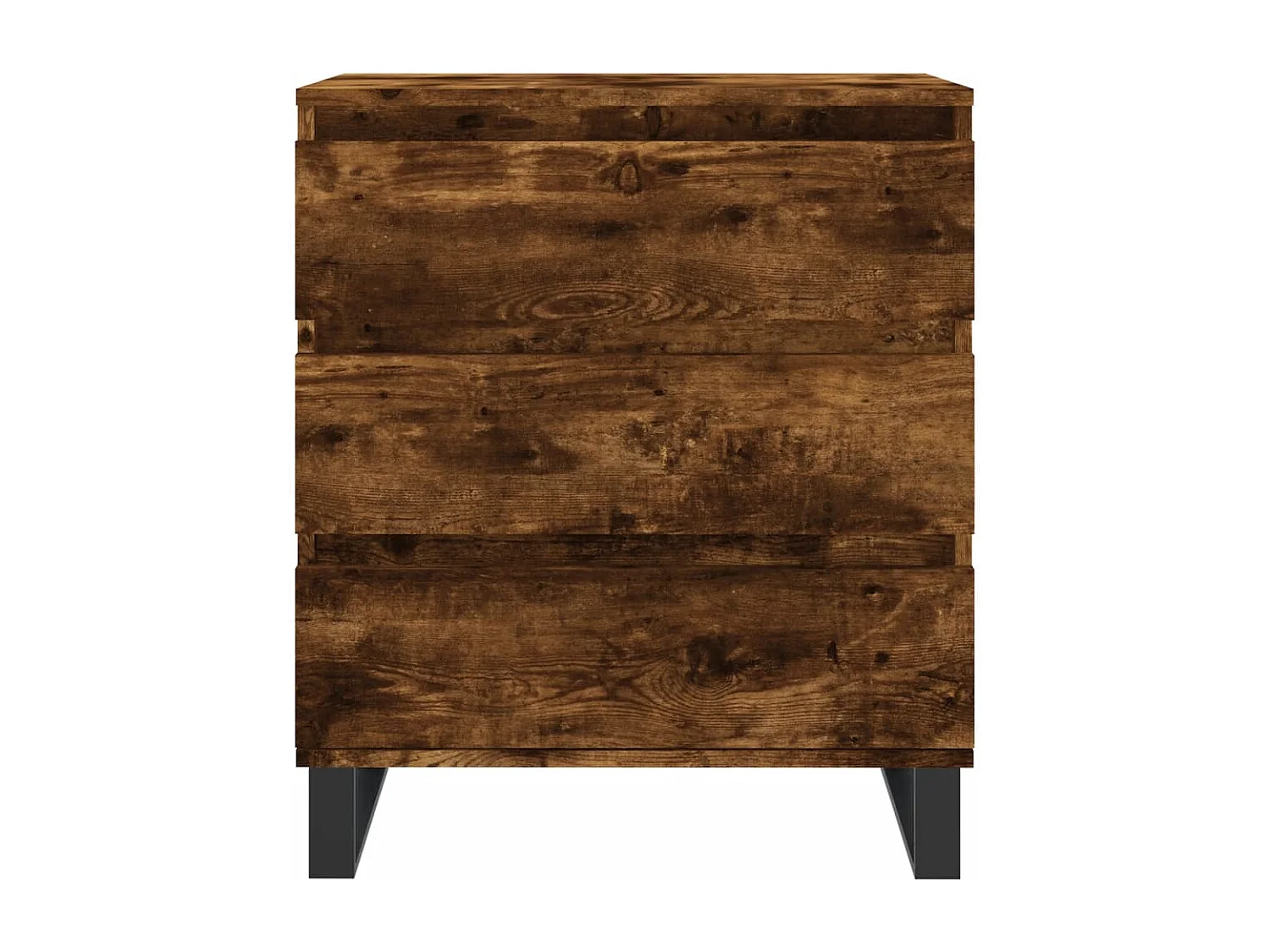 Buffet Chêne fumé 60x35x70 cm Bois d'ingénierie