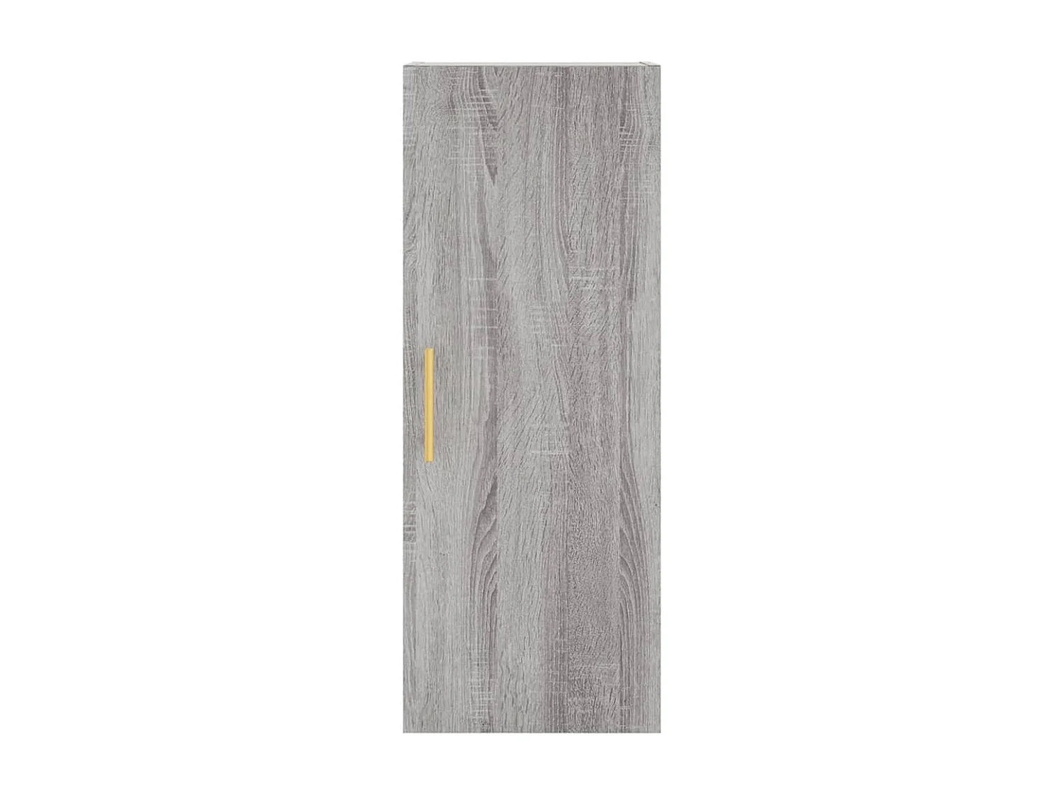 Highboard Grau Sonoma 34,5x34x180 cm Holzwerkstoff
