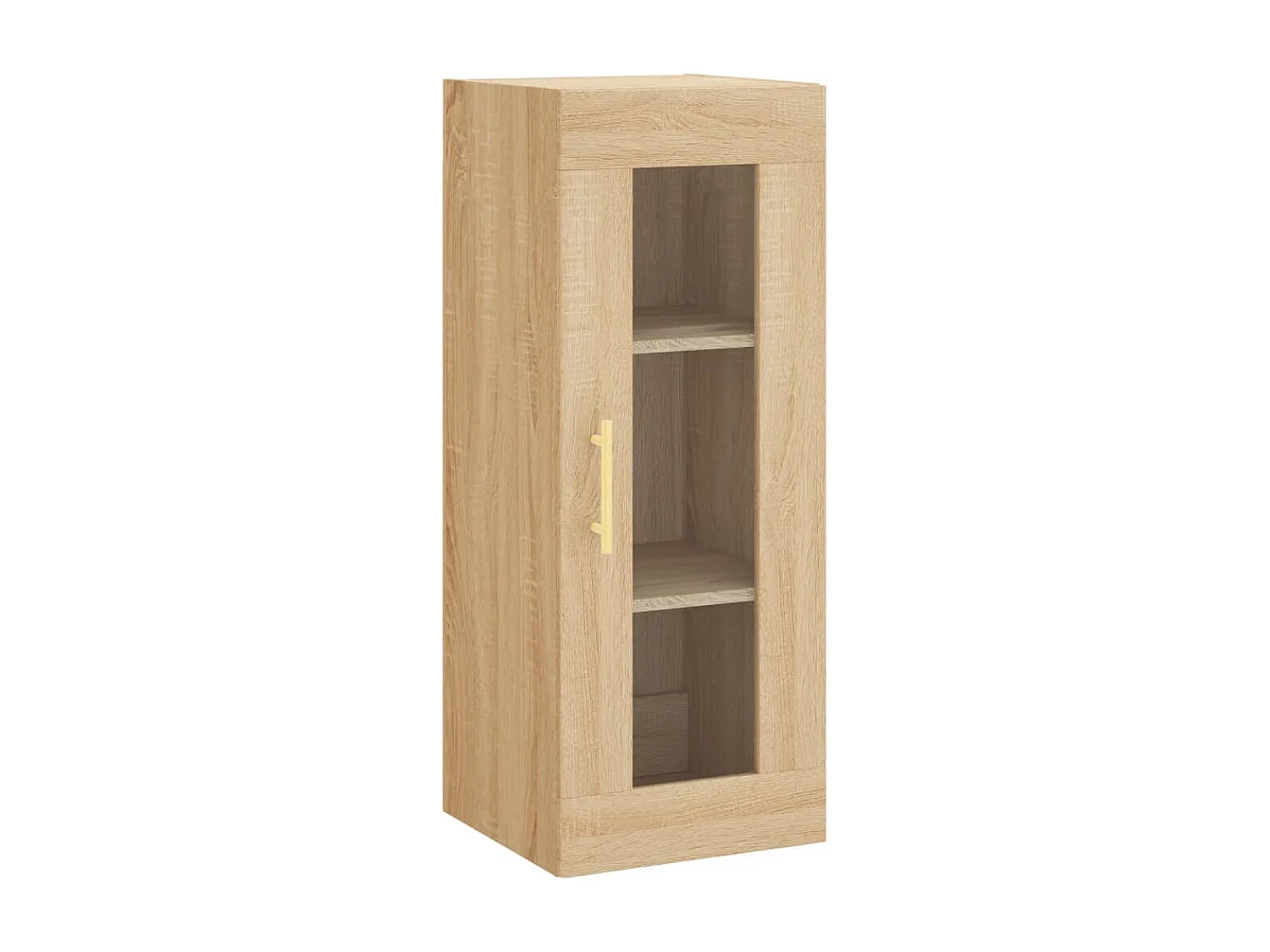 Buffet haut Chêne sonoma 34,5x34x180 cm Bois d'ingénierie