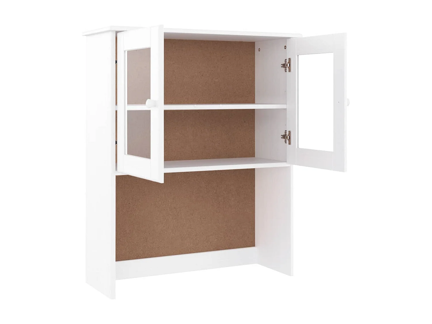 Dessus de commode ALTA blanc 77x30x92 cm bois massif de pin