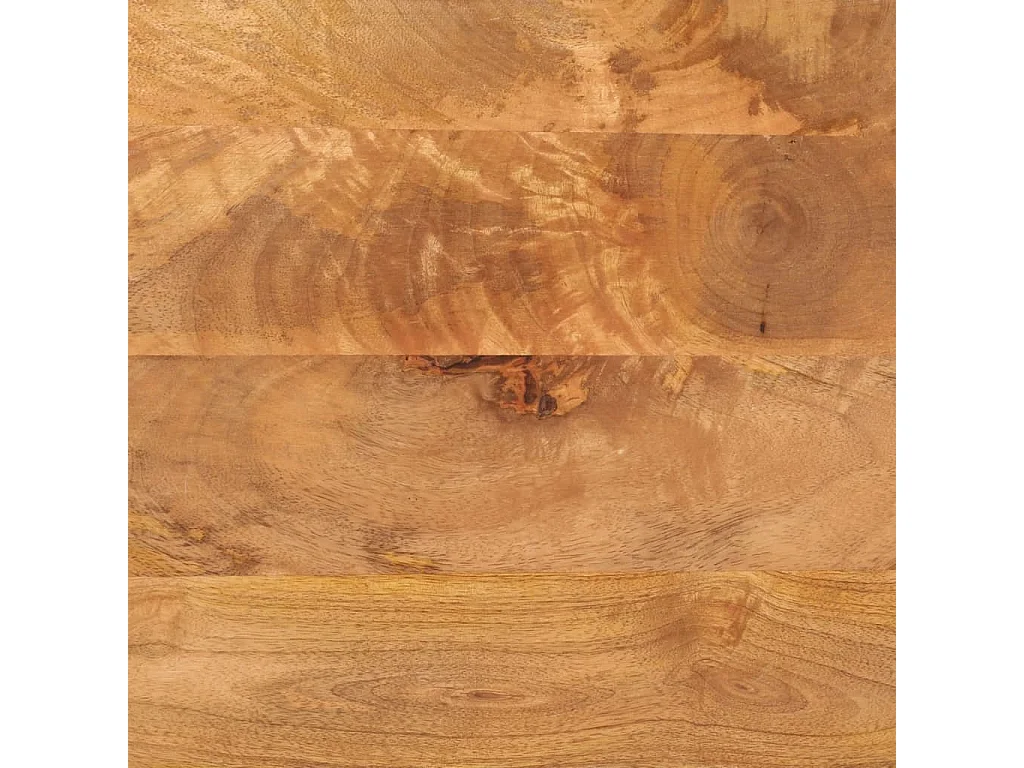 Móvel de apoio 40x33,5x75 cm mangueira maciça castanho e preto