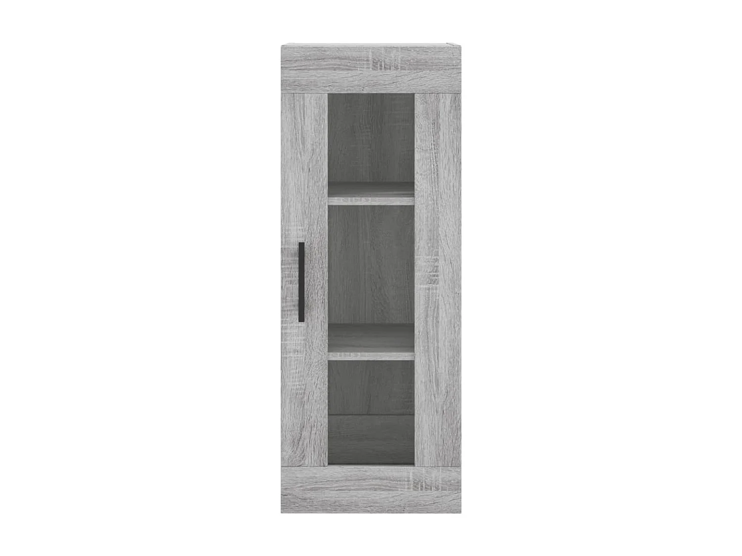 Highboard Grau Sonoma 34,5x34x180 cm Holzwerkstoff